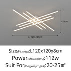 White 6Heads 120cm / 3-Colors No Remote