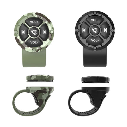 Wireless Bluetooth 5.3 Remote Button Helmet Earphone Motorcycle/Bike Handlebar Media Controller Steering Wheel Remote Control