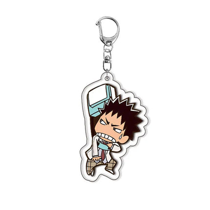28 Styles Anime Haikyuu!! Acrylic Keychain Hinata Shoyo Tobio Kageyama Daichi Sawamura Cartoon Popular Key Ring Jewelry Charm