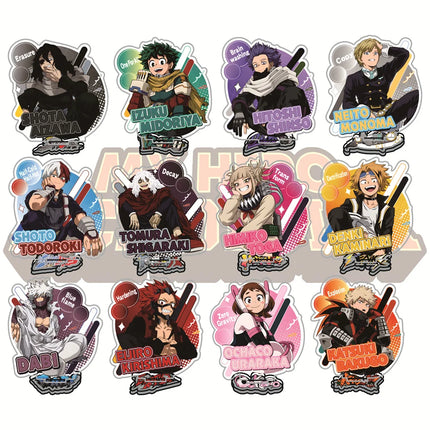 My Hero Academia 10cm Acrylic Stand Figures Keychain Anime Collectible Merchandise Desktop Decoration Fan Gift