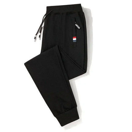 Spring Pants Men Fitness Sportswear Tracksuit Elastic Waist Sweatpants Cotton Trousers Loose Gyms Jogger Track Pants Mens M- 8XL