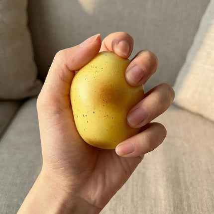 Fluid Potato Squishy Toy Slow Rise Stress Ball, Realistic Fruits Fidget, Decompression Gift For Kids & Adults Anxiety Relief ﻿