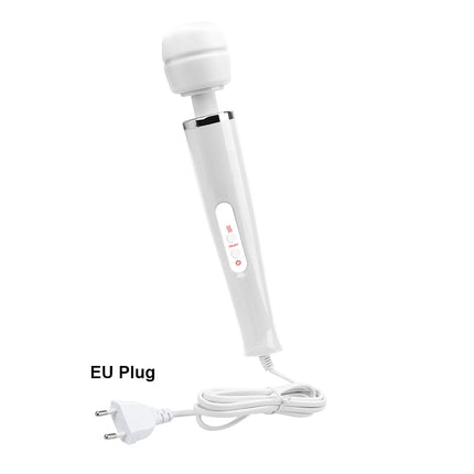 33cm Big Vibrators EU US Plug Magic Wand For Women Nipple Clitoris Stimulator Vaginal Anal Plug Dildo Female Masturbator Sex Toy