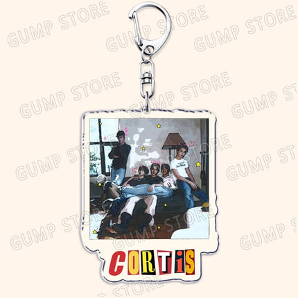 Hot New Kpop Boy Group Keychains for Women Accessories Bag Key Chain Martin James Juhoon Seonghyeon Keonho Gifts Friends Keyring