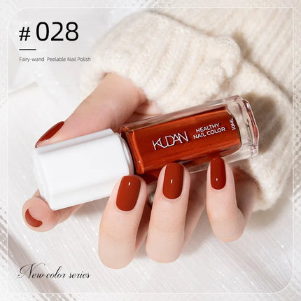 Colorful Water-Base Nail Polish 40 Colors Air Dry Peel Off Nail Art for Manicure DIY Long Lasting Nail Supplies Painting Varnish