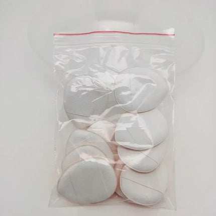 3/10Pcs Mini Finger Puff Foundation Small Air Cushion Powder Sponge Face Concealer BB Cream Cosmetic Applicator Makeup Tools
