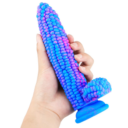 Particles Stimulate Corn Butt Plug Soft Dildo Suction Cup Sex Toys Sexuales Adult Anal Plug Erotic For Women Men Masturbator