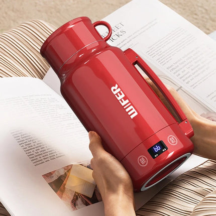 Travel Electric Kettle Large Capacity, Portable Boiling Water Thermos with Smart Keep Warm, Fast Heating for Outdoor Camping