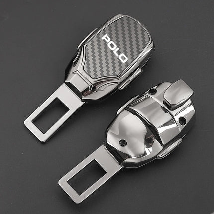 For VW POLO Car Seat Belt Clip Extender Customization Emblem Accessory Personalized Vehicle Seat Buckle Clip