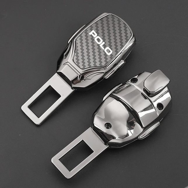 For VW POLO Car Seat Belt Clip Extender Customization Emblem Accessory Personalized Vehicle Seat Buckle Clip