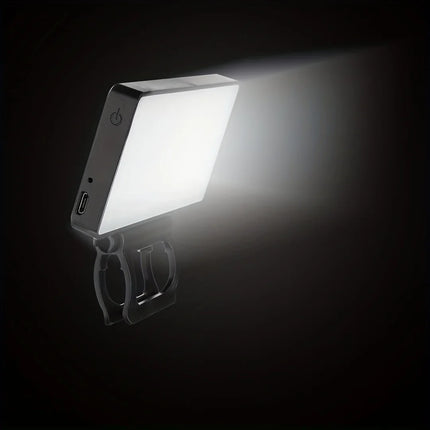 Portable Foldable Phone Fill Light, 3 Brightness Adjustable Beauty Lamp For Outdoor Live Streaming Selfie