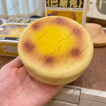 Mousse Cake Squishy Toy Slow Rising Brown Sugar Mousse Square Cake Slow Rebound Squeeze Toy Anti Stress Release Hand Relax Gift