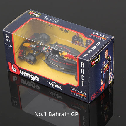 Bburago 1:43 Verstappen F1 Alloy Car Model Red Bull Racing RB16B RB19 RB20 RB21 Static Diecast Toy