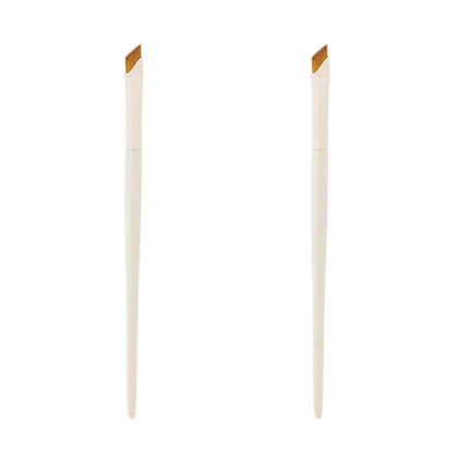 Upgrade Blade Eyeliner Brush Ultra Thin Fine Angle Flat Eyebrow Brush Under The Eye Makeup Brushes Precise Detail Brush white