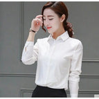 L / White Long-Sleeve