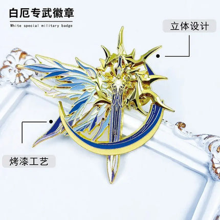 Game  Khaslana Phainon NeiKos496 Exclusive Equipment Enamel Pins Brooches For Cute Lapel Badge Jewelry