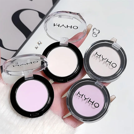 White Matte Highlighter Pink Purple Blush Palette Powder Eyeshadow Waterproof Lasting Face Contour Brightening Makeup Cosmetics