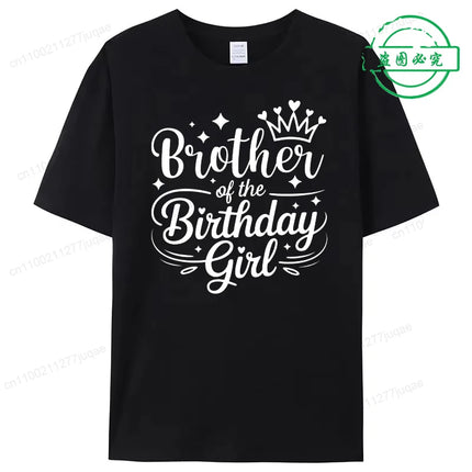 Family Matching Shirts Birthday Girl Family Party Outfits for Parents Kids Family Dad, Sister,mom of The Birthday Girl Tops Gift
