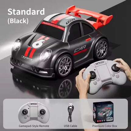 Drift Mini RC Car C6  with Dual Mode Lights Music HD Camera Screen Control Smart Induction Toy for Kids Christmas Holiday Gift