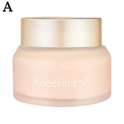 Rosetimes Soft Light Foundation Cream Waterproof Sweat-proof Concealer Ivory White Natural Color Moisturizing Liquid Foundation