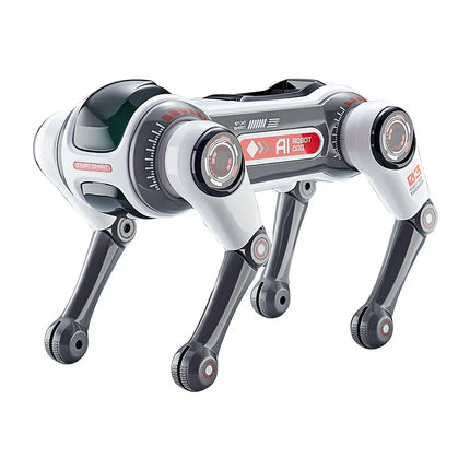 Stunt Smart Remote Control Robot Dog Dual Remote AI Voice Interaction Programmable Stunt Flip Toy For Boys Kids Intelligent Pet