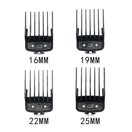 Universal Hair Clipper Guards Barber Trimmer Attachment Limit Combs Professional Barber Accessories Replacement Set Limit Combs