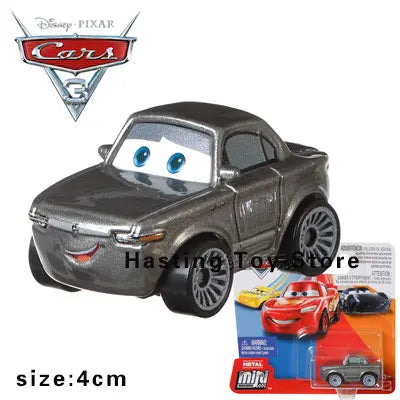 Pixar Cars Series Mini Car Set Lightning McQueen Black Storm Jackson Police Car Cruz Boy Toy Alloy Cars Gift FLG70