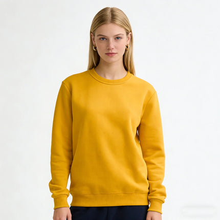 Korean version autumn women's comfortable loose T-shirt, women's fashionable casual daily pullover, women's warm long sleeved