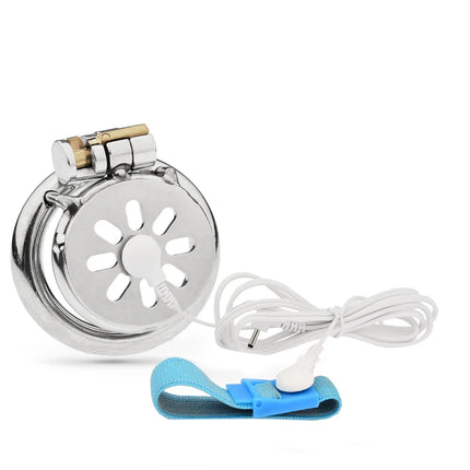 Male Super Mini Chastity Cage Stainless Steel Chastity Device Penis Cage Cock Ring With Lock Sex Toys For Men BDSM Sissy