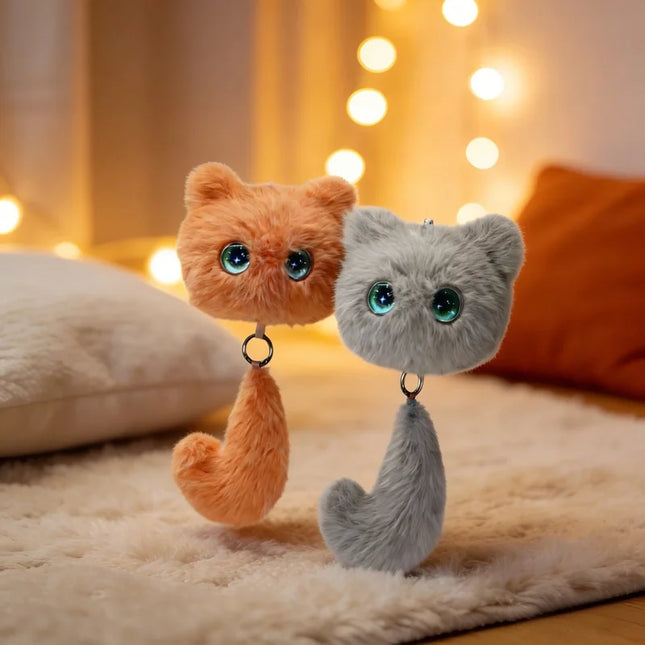 Kids AI Curious Cat Interactive Plush Toy Voice Control Electronic Pet Speech & Emotion Recognition Multi Language Stuffed Doll