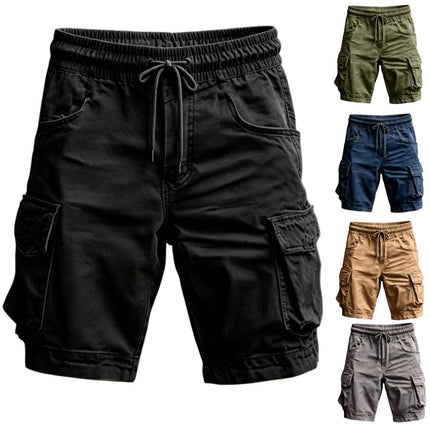 No Belt Camouflage Camo Cargo Shorts Men 2026 New Mens Casual Shorts Male Loose Work Shorts Man Military Short Pants Plus Size