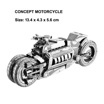 3D Metal Puzzle EF510 Train Vintage Car Mountain Bike Motorcycle model KITS Assemble Jigsaw DIY Puzzle Gift Toys For Children