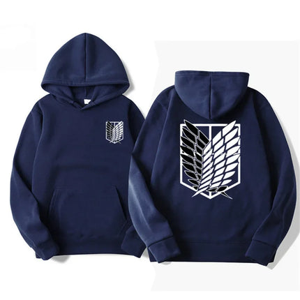 Attack on Titan Men's Hoodies Anime Hoodies Men and Women Streetwear Pullover Harajuku Shingeki No Kyojin Hoodies Sweatshirt