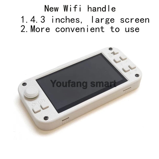 Pipeline Inspection Wireless Video Car Track RC Robot with Camera Maker Teaching Esp32 Scanning Code Networking DIY Program Toys