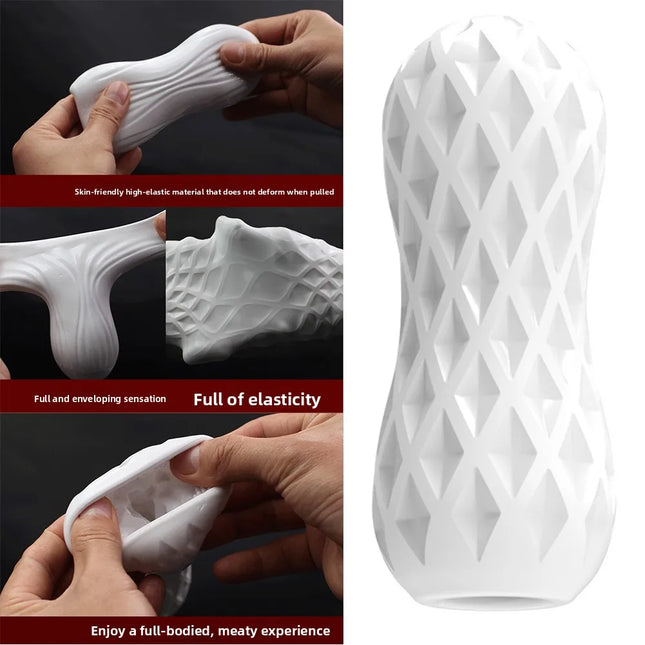 Male Masturbator Cup Soft Pussy Sex Toys Vagina Adult Endurance Exercise Sex Products Men's Pussy Pocket Cup for Men 18+
