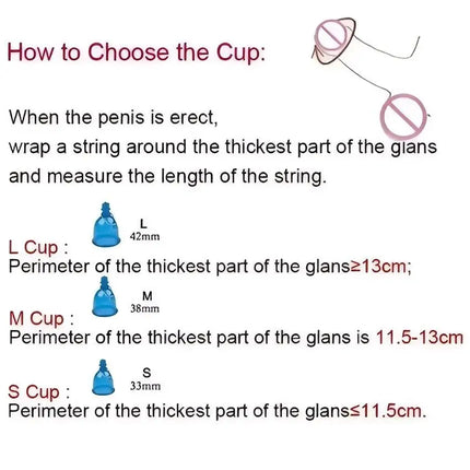 Vacuum Silicone Penis Pump Penis Extender Male Enlargement Traction Device Physical Exercise
