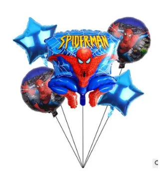 Spiderman Birthday Decor Superhero Theme Spider Birthday Party Decorations Paper Napkins Background Balloons Kids Party Supplies