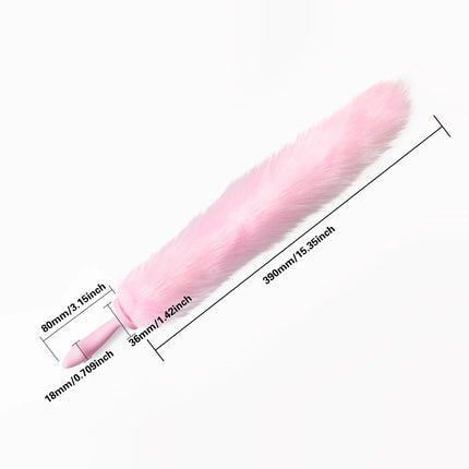 Silicone Butt Plug Sexy Plush Tail Anal Plug Unisex Butt Plug Anal Dilator Role Playing Toy Adult Game Anal Sex Toys for Women