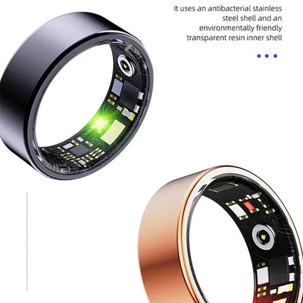 R11M Smart Ring Fitness Ring Bluetooth-Compatible 5.0 Multi-sport Modes R11 Heart Rate Blood Oxygen Sleep Monitoring