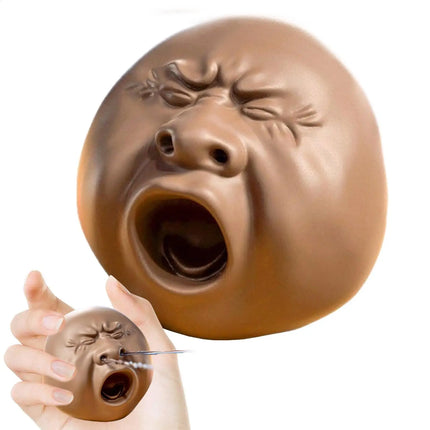 Yawning Water Sprayer Squeeze Toys Cute & Funny Squirt Face Expression  Fun Toys Party Favors for Kids Teens Adults