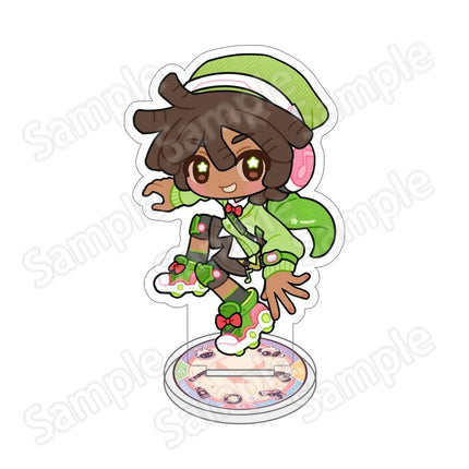 10cm Overwatch Acrylic Standee Keychain D.Va Mercy Kiriko Tracer Widowmaker Game Figure Pendant Fans Gift
