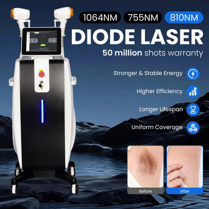 Diode Hair Removal Laser Soprano16 Bars FAC CE Certificate Device Permanent HairRemov Equipment Painless Body Epilator Device