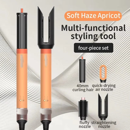 1700W New 6-in-1 Hair Styler Hot Air Brush Multi-Functional Dry Straighten Curl Salon  Home Use Hair Styling Tool