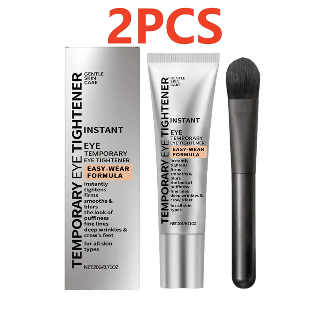 Temporary Tightener Eye Cream Reduces Dark Circles Eye Bags Puffiness Fine Lines Anti-Aging Hyaluronic Acid Firming Eye Cream