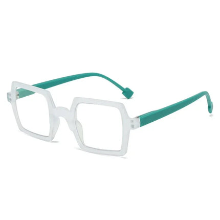 Anti-blue Light Women Men's Reading Glasses Trendy Oversized Frame Computer Far Sight Eyeglasses Finished Prescription Eyewear