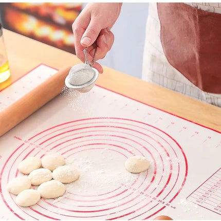 Silicone Baking Mat Kneading Pad Dough Mat Pizza Cake Dough Maker Kitchen Cooking Grill Non-Stick Gadgets Bakeware Pastry Mat