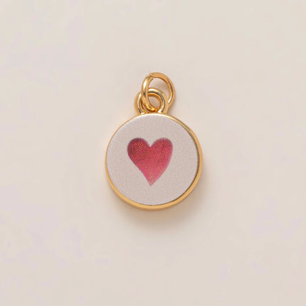 Popular DIY Color Accessories Pendant for Women's 12th Birthday Love Flower charms jewelry making