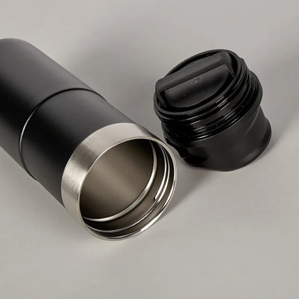 500ml Bpa Free Classic Trigger Action Travel  Coffee Mug 16OZ Double Wall Cup Insulated Sports Portable Water Bottle