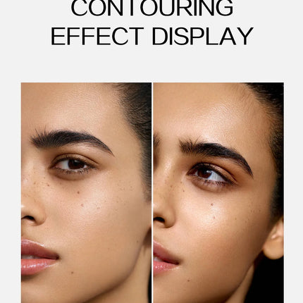 Double-head Face Bronzer Contour Stick Cream Makeup Light Dark Shadow Lasting Concealer Facial Brighten Contouring With Brush