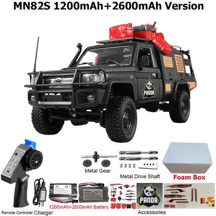 MN82 MN82PRO MN82S MN82T RC Car 1/12 4WD 2.4G Remote Control Car Climbing Off-road RC Crawler LED Light Truck RC Toys As Gift